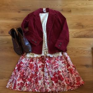Gap Floral Skirt